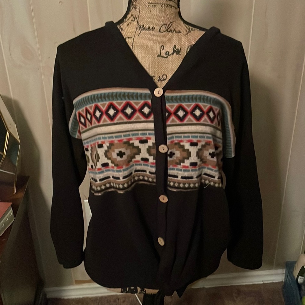 Boutique blouse Indian detail